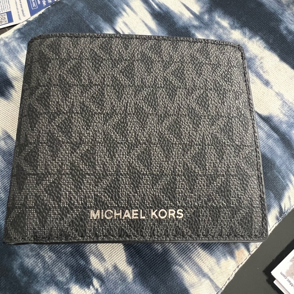 Michael Kors Black Monogram wallet